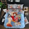Chăn ga gối hình one Piece