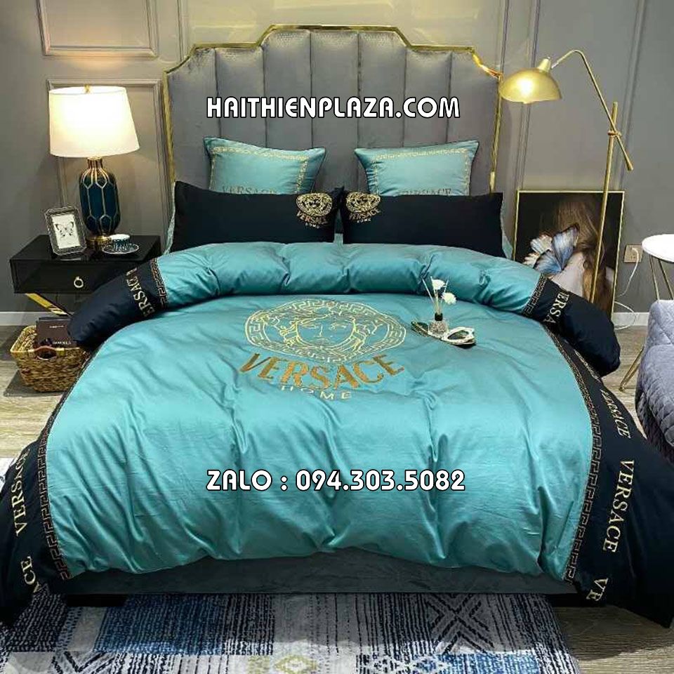Bộ chăn ga thương hiệu Versace 476 Bộ chăn ga thương hiệu Versace