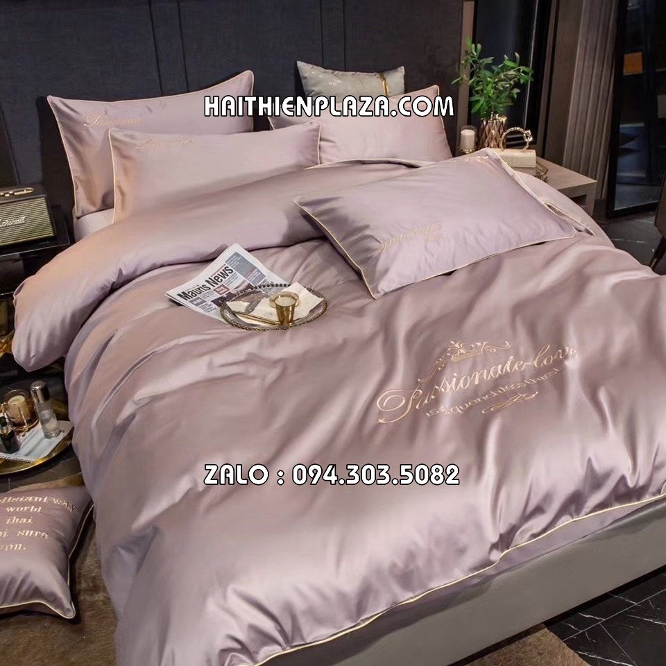 Chăn ga cao cấp 1 mầu đẹp 2652 Chăn ga cao cấp 1 mầu đẹp