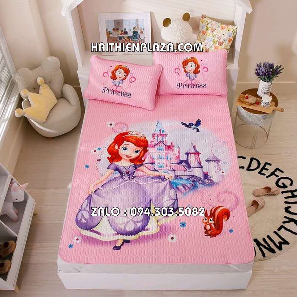 Ga trải giường hình công chúa Sofia 2742 Ga trải giường hình công chúa Sofia