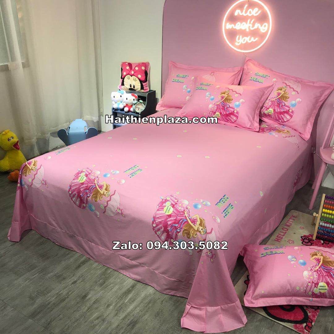 ga giường hình công chúa cho bé gái