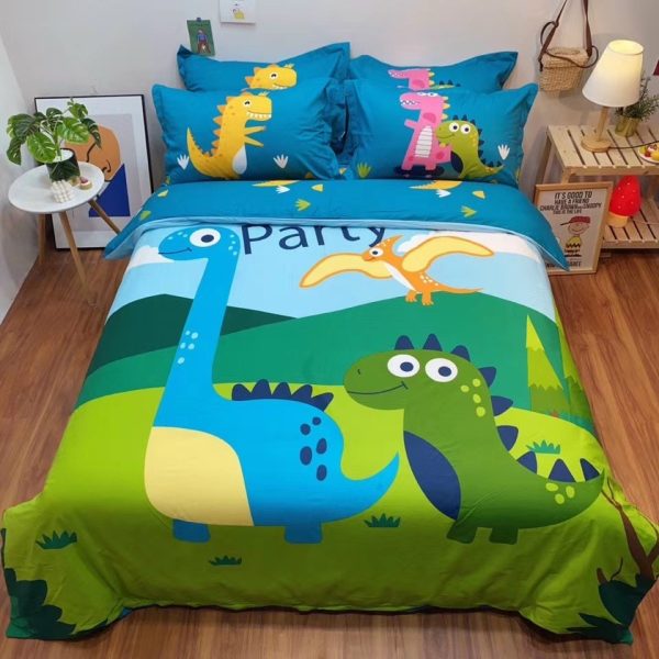 Ga giường trẻ em hình khủng long