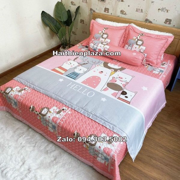 GA GIƯỜNG MẦU HỒNG CHO BÉ GÁI