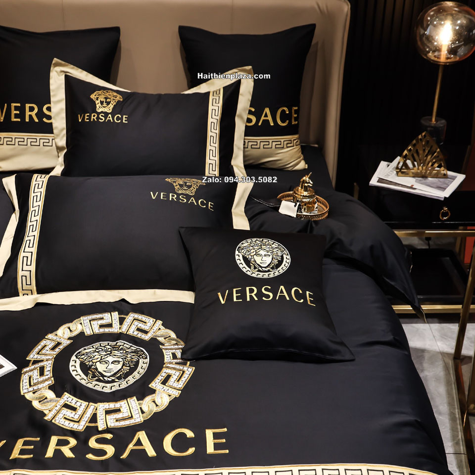 Bộ chăn ga cao cấp hàng hiệu Versace