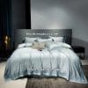 Vỏ chăn ga lụa tencel trơn một mầu