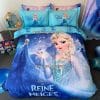 Vỏ chăn ga cho bé gái hình Elsa
