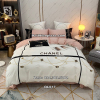 Bộ chăn ga thương hiệu đẹp Chanel