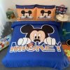 Chăn ga hình chuột Mickey