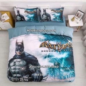 Chăn ga gối hình batman 904 Chan ga goi hinh batman