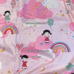 Chăn ga gối họa tiết cầu vồng 518 Chan ga goi hoa tiet cau vong