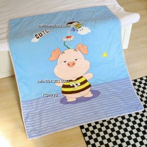 Chăn gối đi lớp hình Cute cho bé 862 Chan goi di lop hinh Cute cho be
