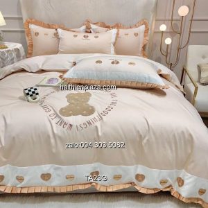 Chăn ga gối đệm cao cấp gấu Bear 517 Chan ga goi dem cao cap gau Bear
