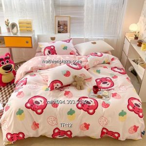 Chăn ga gối trẻ em cotton 512 Chan ga goi tre em cotton