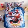 Chăn ga bé trai cotton hình Spiderman