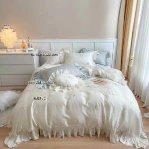 Chăn ga cao cấp đẹp vải lụa Tencel 943 Chan ga cao cap dep vai lua Tencel