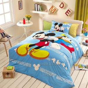 Chan ga cotton cao cap cho be chuot Mickey