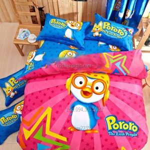 Chan ga tre em cotton hinh Poro